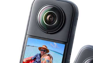 Insta360X3防水360°运动凸轮带5.7K视频72MP照片和6轴陀螺仪