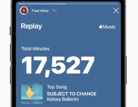 AppleMusic今年的年终总结要好一些