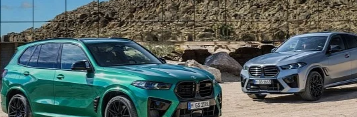 更新的2024BMWX5&X6MPack617-HP轻度混合动力装置更具侵略性的外观