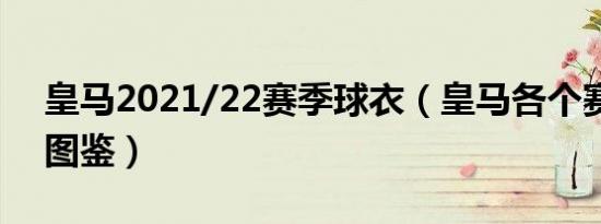 皇马2021/22赛季球衣（皇马各个赛季球衣图鉴）