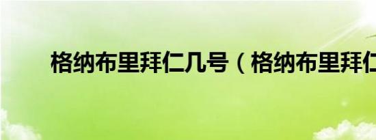 格纳布里拜仁几号（格纳布里拜仁）