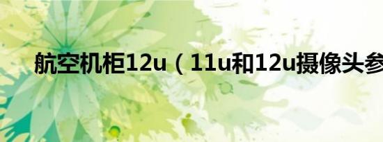 航空机柜12u（11u和12u摄像头参数）