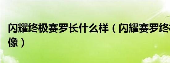 闪耀终极赛罗长什么样（闪耀赛罗终极形态头像）